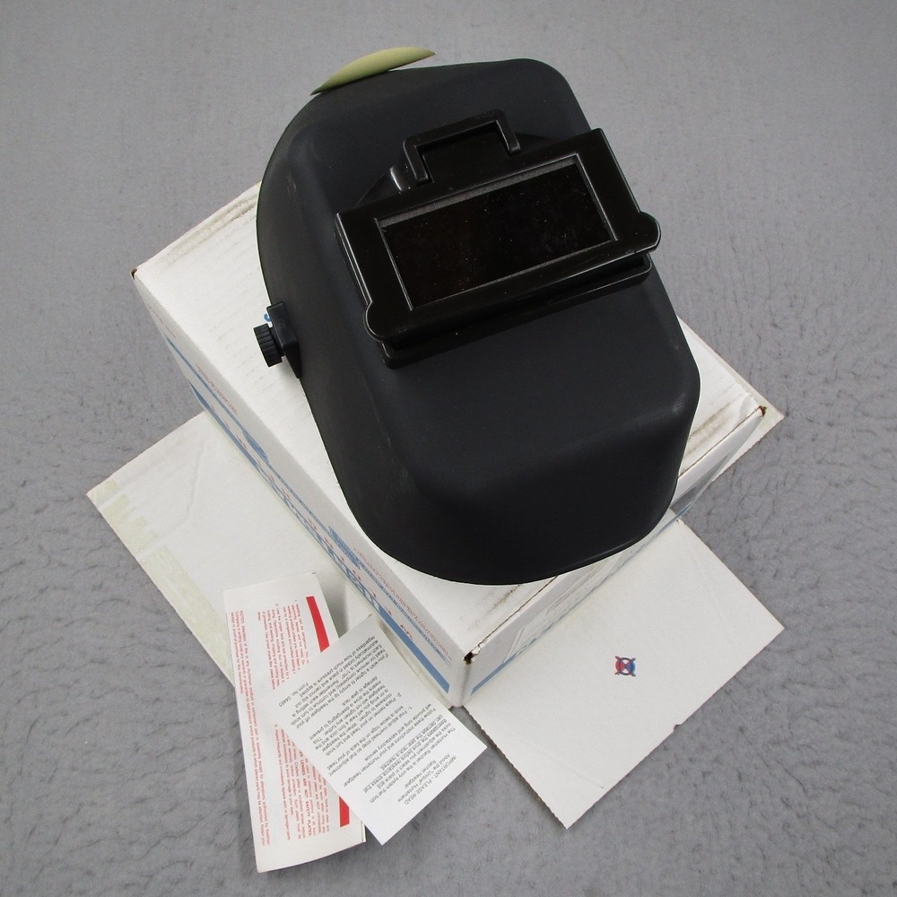 Huntsman 930P Thermoplastic Welding Helmet Black Lift Front 2x4.25 Part 25065